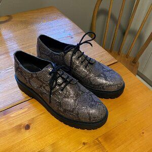 GEOX Respira Lace up leather shoes